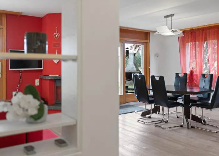 Maison Crans-montana, 7 Pers - 7 Lits, Jardin & Carnotzet Ferienhaus Lens