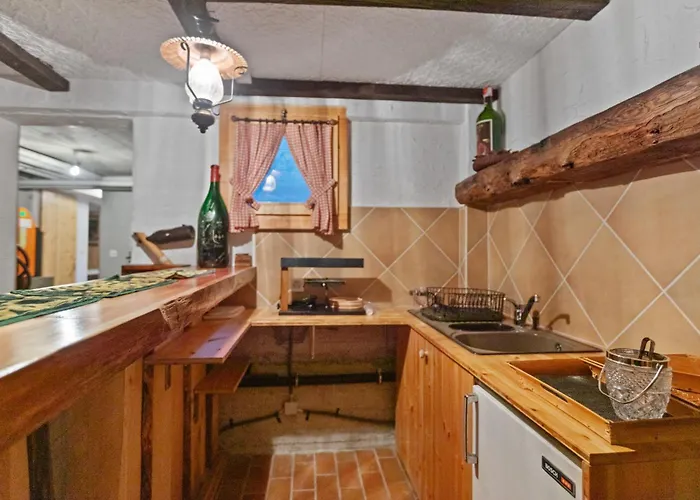 Maison Crans-montana, 7 Pers - 7 Lits, Jardin & Carnotzet