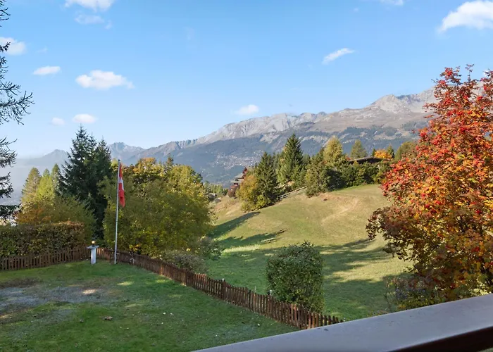 Maison Crans-montana, 7 Pers - 7 Lits, Jardin & Carnotzet Ferienhaus Lens